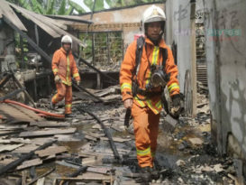 後房突傳爆炸聲  土展區住家火災