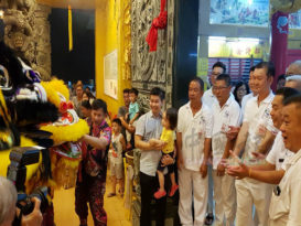 关丹弘德体育会醒狮队 花式采青 赢喝彩（有視頻）