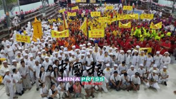 九皇大帝皇驾出巡 金玺大游行 千人参与（有视频）
