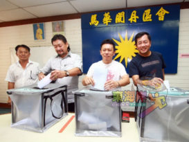 竞选马华副总会长职的郑联科：  对马华深具信心