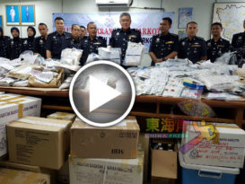 彭警方肃毒组 销毁111万毒品证物（有视频）