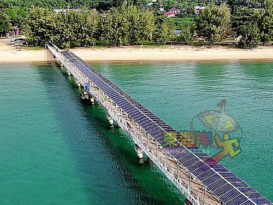 刁曼岛采用再生能源 太阳能迷你水电供15%电力