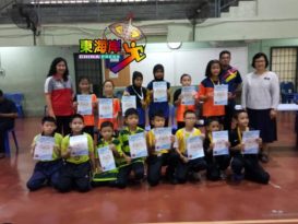 文冬县学联乒乓赛 加叻华小生创佳绩