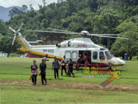 原住民村67名中学生脱困 消拯局空中救援队记大功
