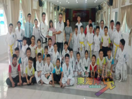 亚洲学校跆拳道赛 挽华华小14学生参与