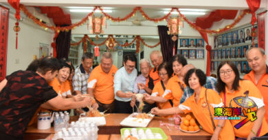 文冬福建会馆新春茶会  李政贤带来1万拨款