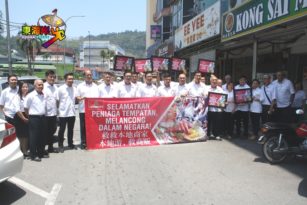 率党员人民刺激地方经济民政组团消费救商家（有视频）