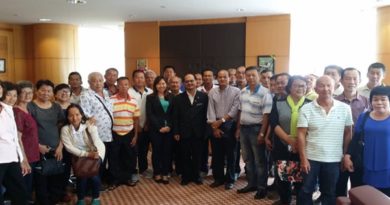 冻结争议性土地       承包商小园主禁入收成
