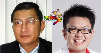 民青團送萊納斯模型風波何啟文：你要道歉！李政賢：要告請便！