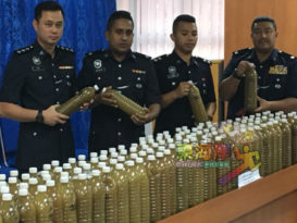 熬制葛冬叶水贩卖 警突击捕印尼园工