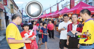文冬文化街宣传《中国报》APP市民游客反应热烈