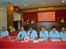 陈明山：充州政府交流桥梁 　登华堂设华团服务中心