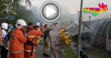 液化石油气桶起火爆炸 3民宅着火 幸无伤亡