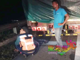 发现罗厘故障下车检查 司机遭撞后逃  惨死