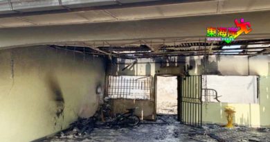 立卑火患毁2民房 大臣巡视慰问灾黎