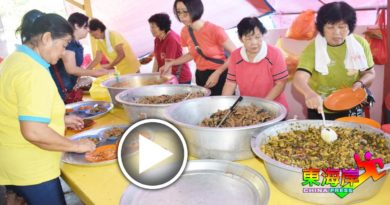 吸引善信游客素宴促进文冬旅游业
