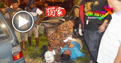 两车相撞　1死5伤