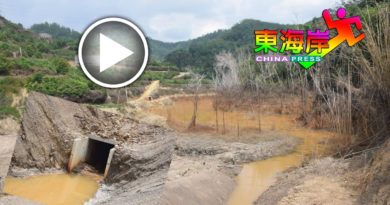 “堰塞湖”排水暗沟建竣   向州政府争取拨款建石笼