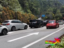 哈芝节加叻大道交通顺畅云顶路文冬市多车（有视频）