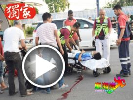 摩哆猛撞罗厘 骑士伤鲜血满地（独家报导）