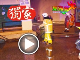 疑拜神引发火患　熟睡妇女逃出生天
