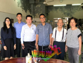关注党基层需求及问题  公正党总财政李健聪访西彭党领袖交流
