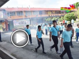 “失火了！同学们快逃”