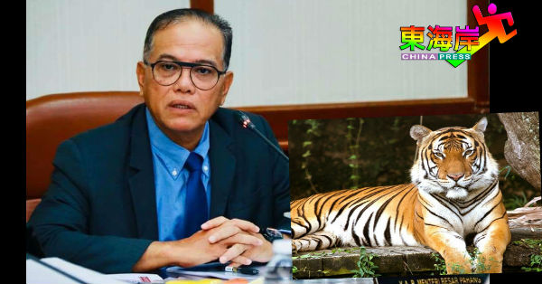 旺罗斯迪宣布州政府批准127万公顷林地做为“马来亚虎”及野生动物保护区。