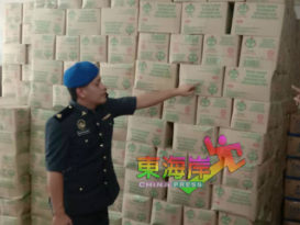 批发商涉嫌偷运至邻国  贸消局充公逾3万面粉