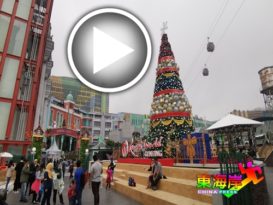 善用古建筑特色 加以装饰 云顶高原  浓浓圣诞味（有视频）