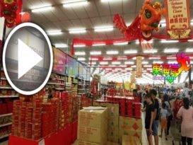 【今日东海岸头条】汽水应声涨 大减价退烧 年饼销量淡 年货市场苦哈哈 （有视频）