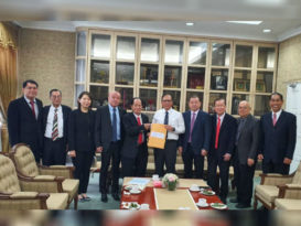 彭中总 访大臣  呈10大上诉公函 要求重检地税