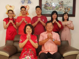 华社领袖贺各界   恭禧发财