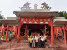 莲花三太子宫 “升天龙”上牌楼（有视频）