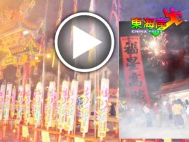 文冬百年广福庙  除夕夜香火鼎盛