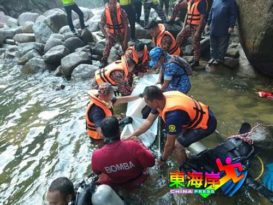 在湍急河流中玩水  18岁少年溺毙