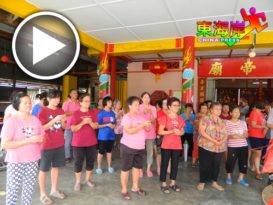 地里望关帝庙祈福会有拜有保佑人多热闹（有视频）