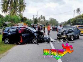 两车相撞毁天伦  残疾夫死  孕妻幼儿重伤