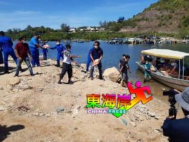 ◤行动管制◢ 热浪岛两千居民  获输送两公吨粮食