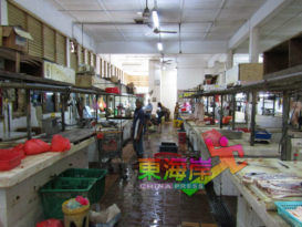 猪肉成抢手货   关丹大巴刹  早市   一早售罄