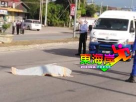 社区管委会副主席  骑摩哆被车撞丧命