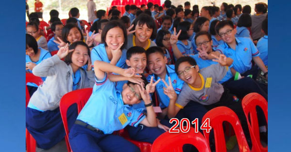 2014年首届关中人7年前成了创立校史的“先锋”。