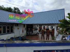 这么匆忙要投报？  轿车撞入警局（有视频）