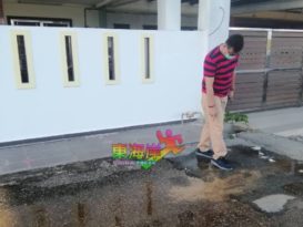 地下水管破裂影响水供 林星铭促水务公司关注