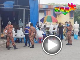 ◤行动管制◢立卑同发员工确诊卫生局封闭市场