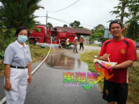 双溪必得新村突發水灾 居民盼民困获得解决