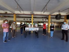 热心人捐防疫用品 文德甲3华小接领