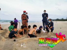 消拯局提醒民众  度假勿到海边玩水