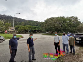 路口方向标志不明显      公共工程局受促加强改善策安全。