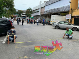 关丹大巴刹旁露天摊位  后天复业
